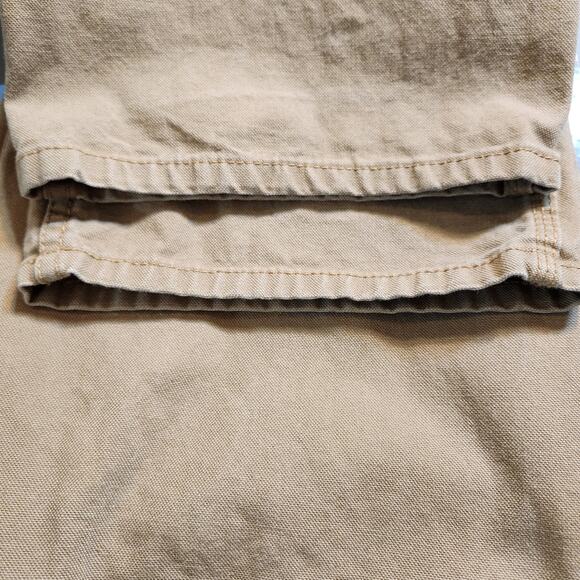 C.E. SCHMIDT WORKWEAR Tan Canvas Straight Leg Carpenter Utility Pant Men 38 x 33 - Picture 10 of 12